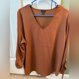 Brown Ann Taylor Blouse